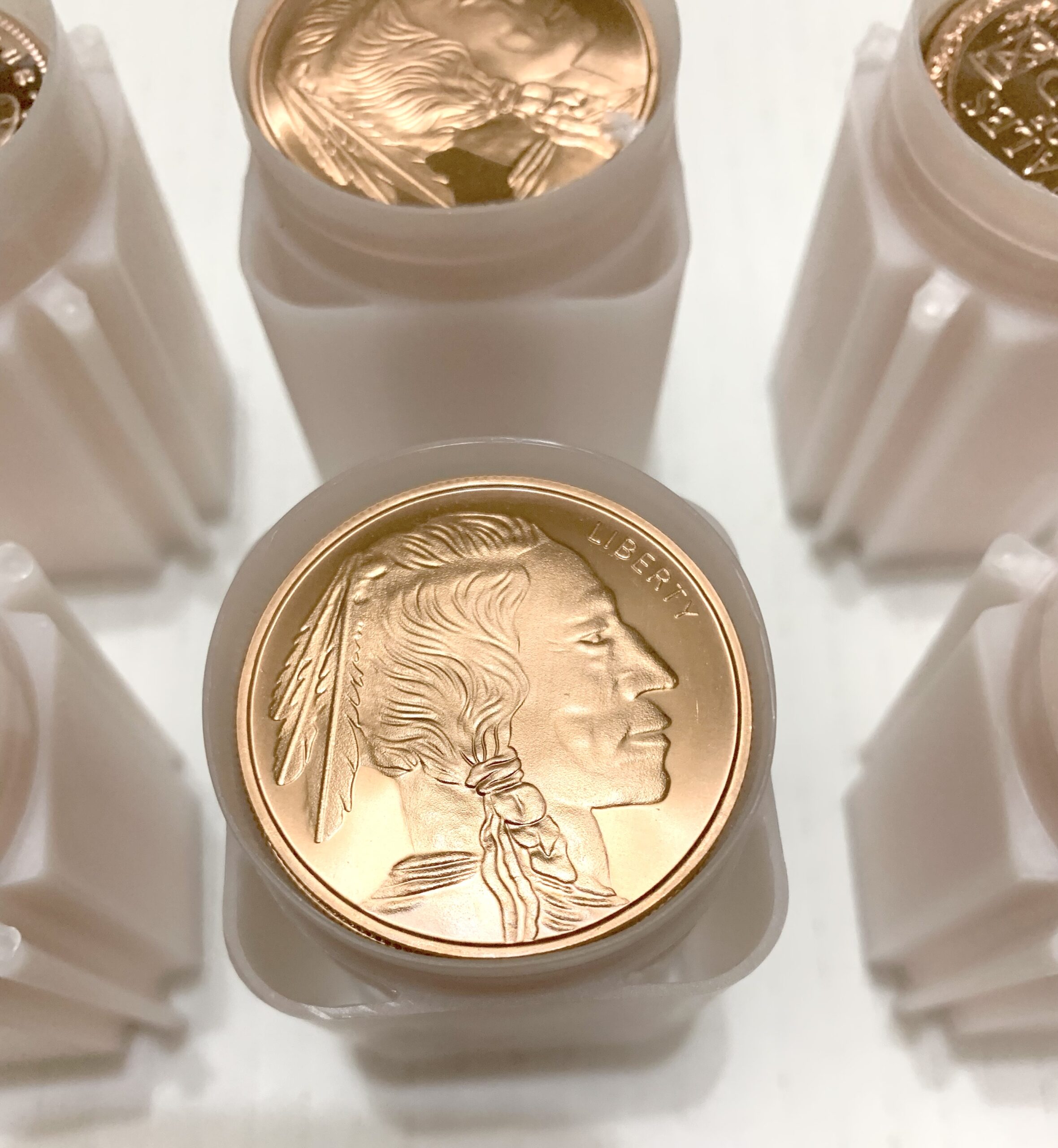 20 × 1 oz .999 Copper Rounds – 1 Tube (Random/Designs) - Image 9