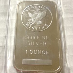 1 oz .999 Silver Bar