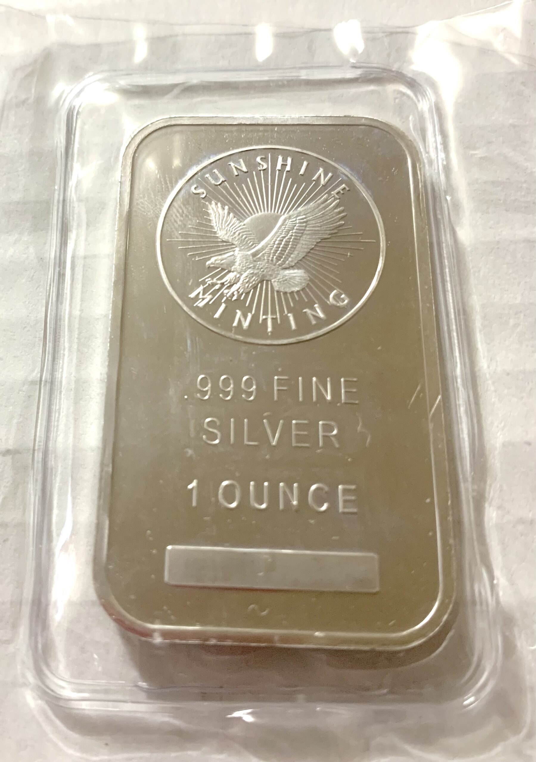 1 oz .999 Silver Bar