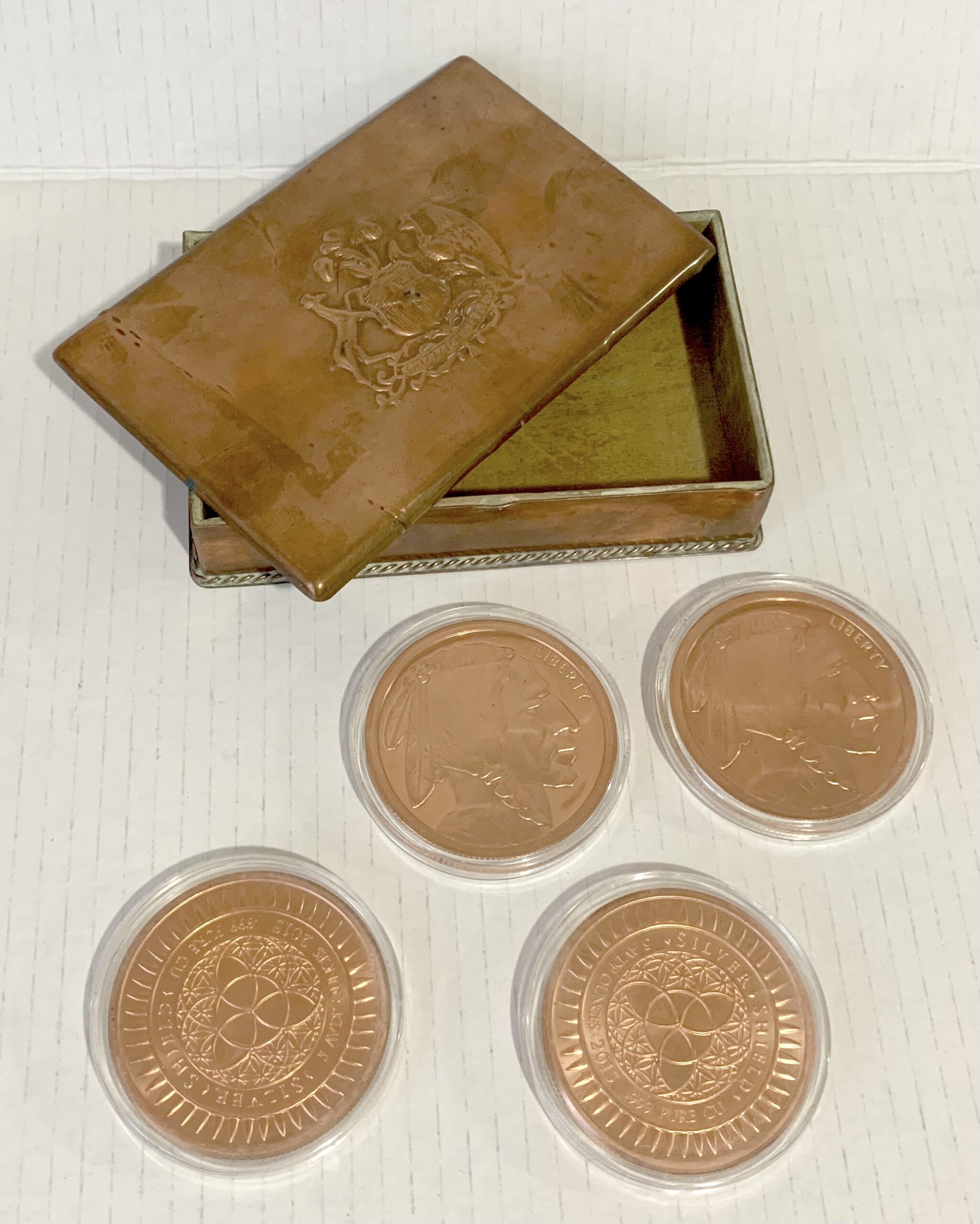 5 oz- Modern Heritage Round Copper Collection - Image 2