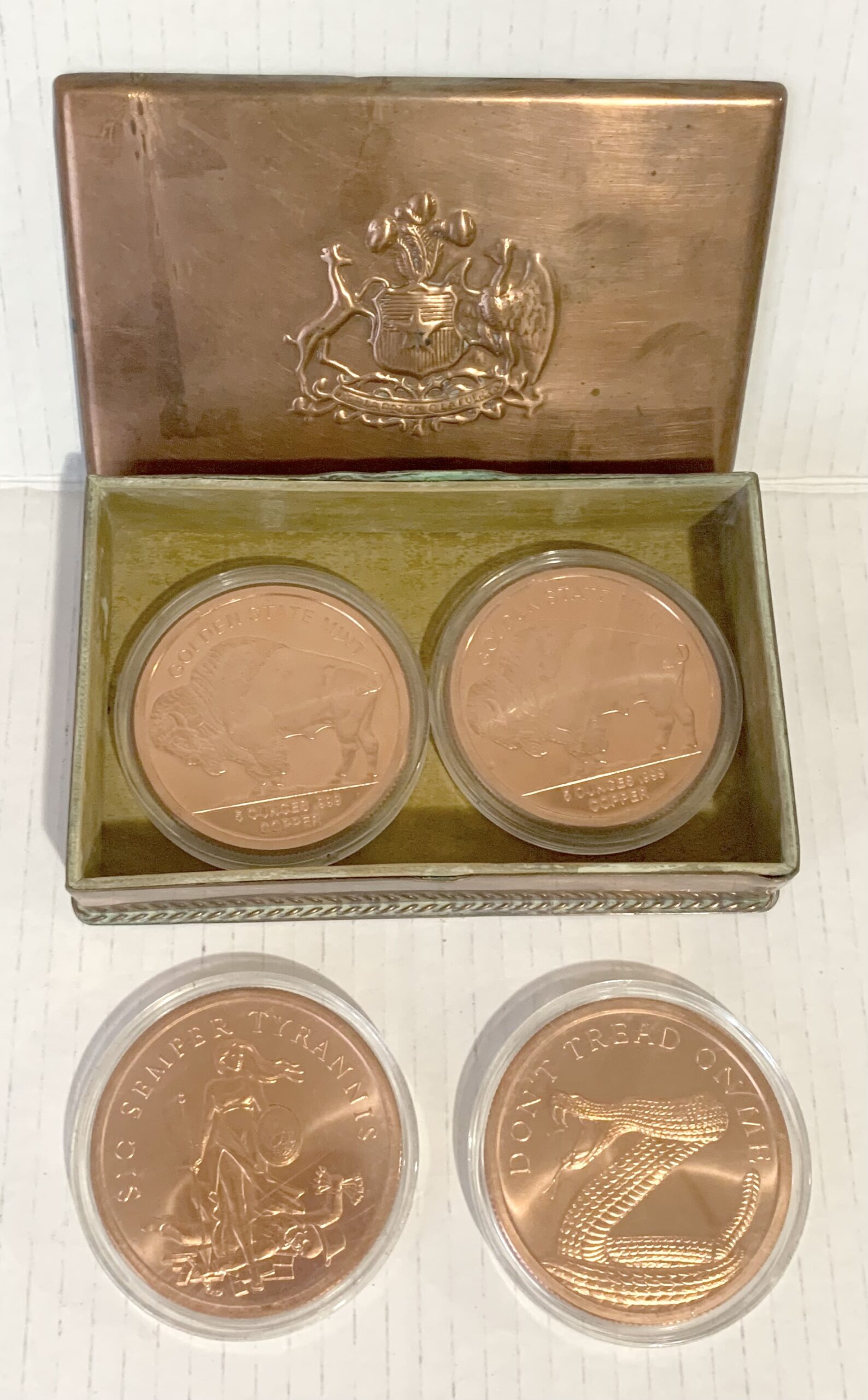 5 oz- Modern Heritage Round Copper Collection