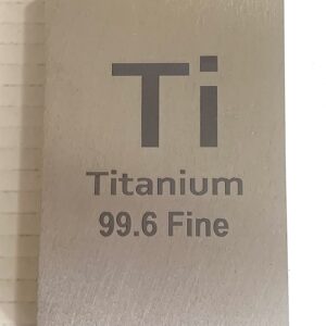 Titanium Pure Bar 99.6 1kg
