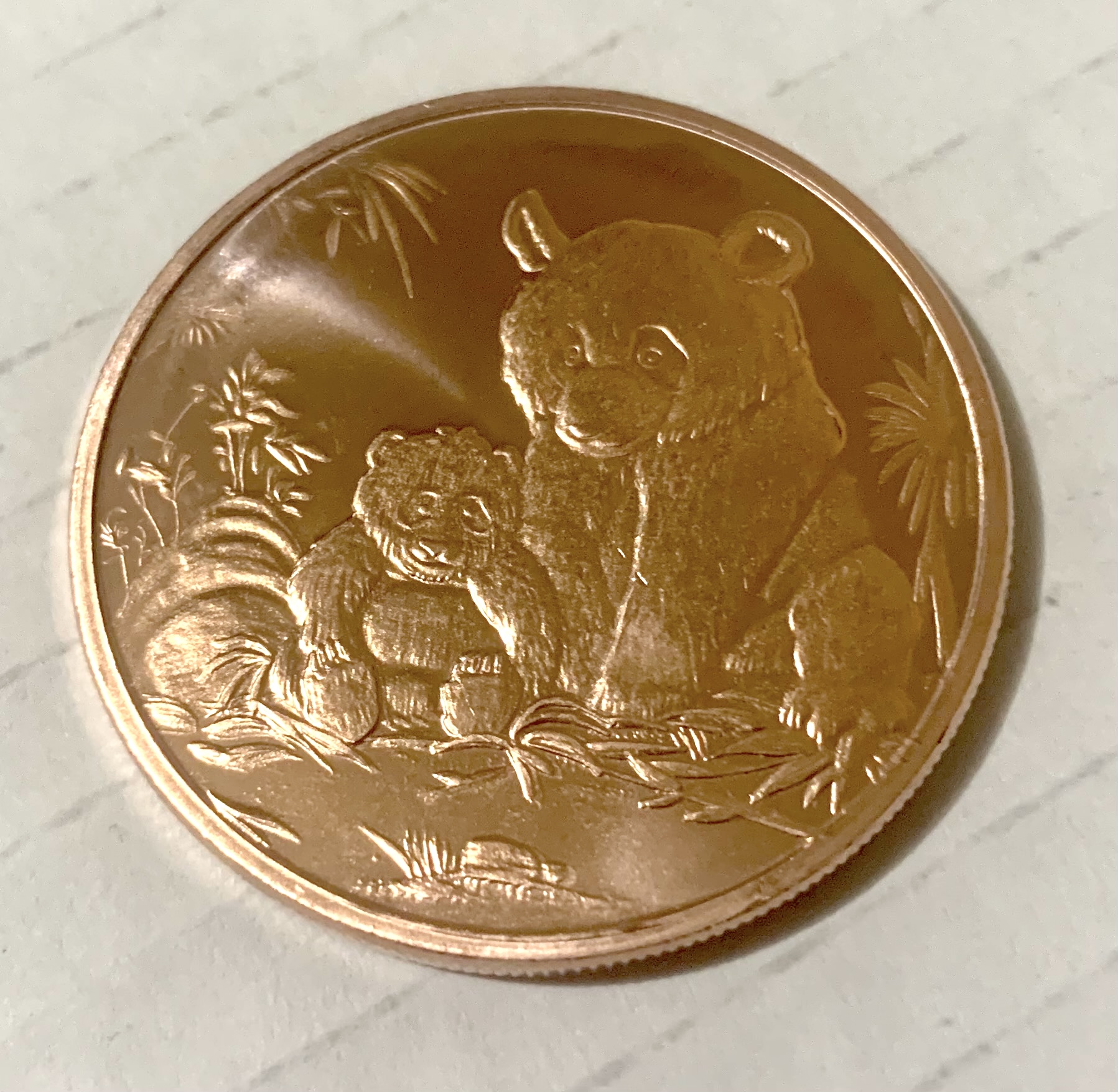 5 x 1oz Copper Coins – Mixed Designs | Collectible Bullion Rounds Lot - Image 6