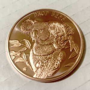 5 x 1oz Copper Coins – Mixed Designs | Collectible Bullion Rounds Lot